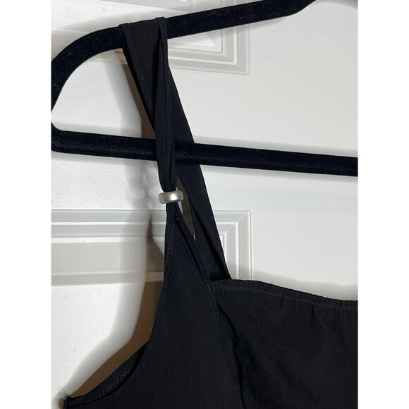 I AM GIA NEW Black Idez Mini Bodycon Dress Corset Style Size Large - Picture 5 of 11